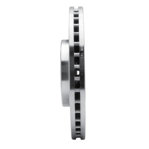 Mercedes-Benz ML350 Brake Rotor (1) - Front Left - R1 Concepts - Drilled & Slotted - Silver - `06-`12